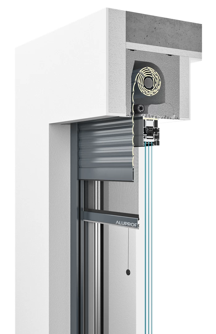 Volet roulant en aluminium